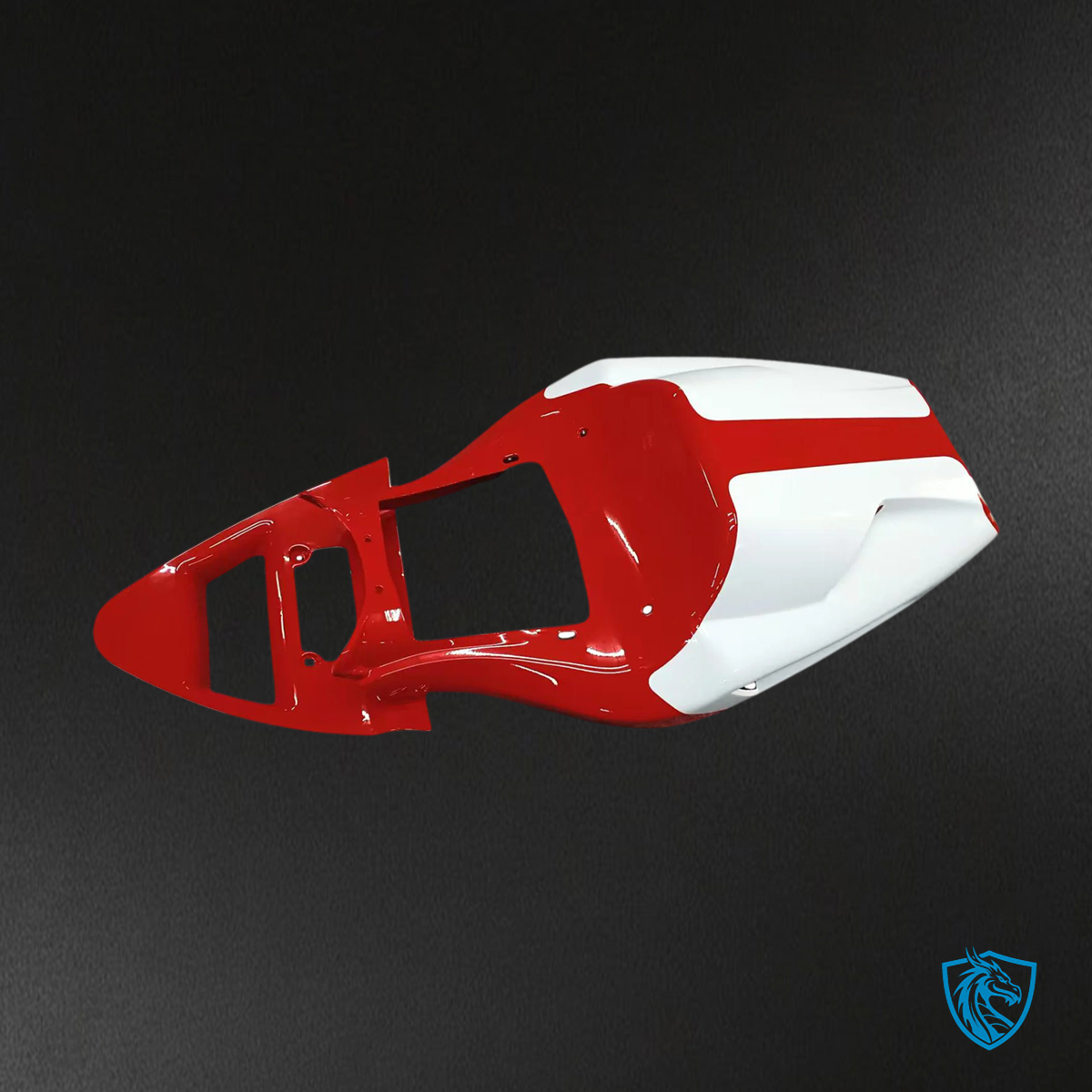 Ducati 748 916 996 998 (1996-2002) Fairing Kit - Glossy Red & White - ABS Bodywork