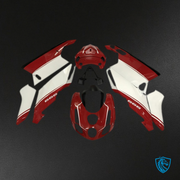 White, Red & Black