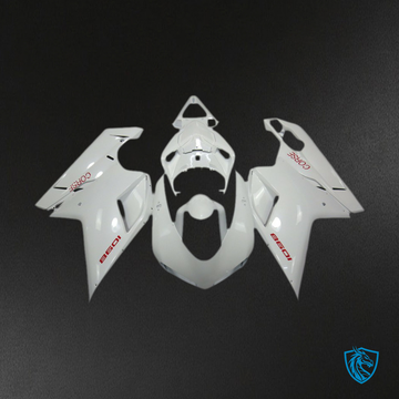 Ducati 848 1098 1198 (2007-2014) White Corse Motorcycle - Custom ABS Fairing Kit