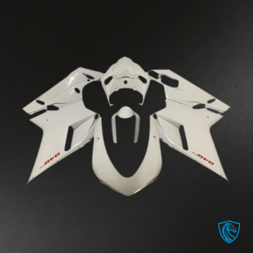 Ducati 848 1098 1198 (2007-2014) Glossy White - MERGEment Motorcycle Fairings Kit