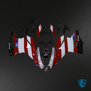 Ducati 959 1299 (2015-2017) 23 Red, White & Black - MERGEment Motorcycle Fairings Kit
