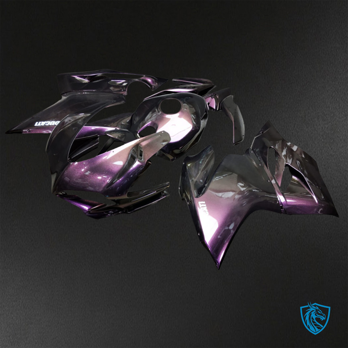 Ducati 959 (2016-2019) Chameleon Purple - Custom ABS Fairing Kit