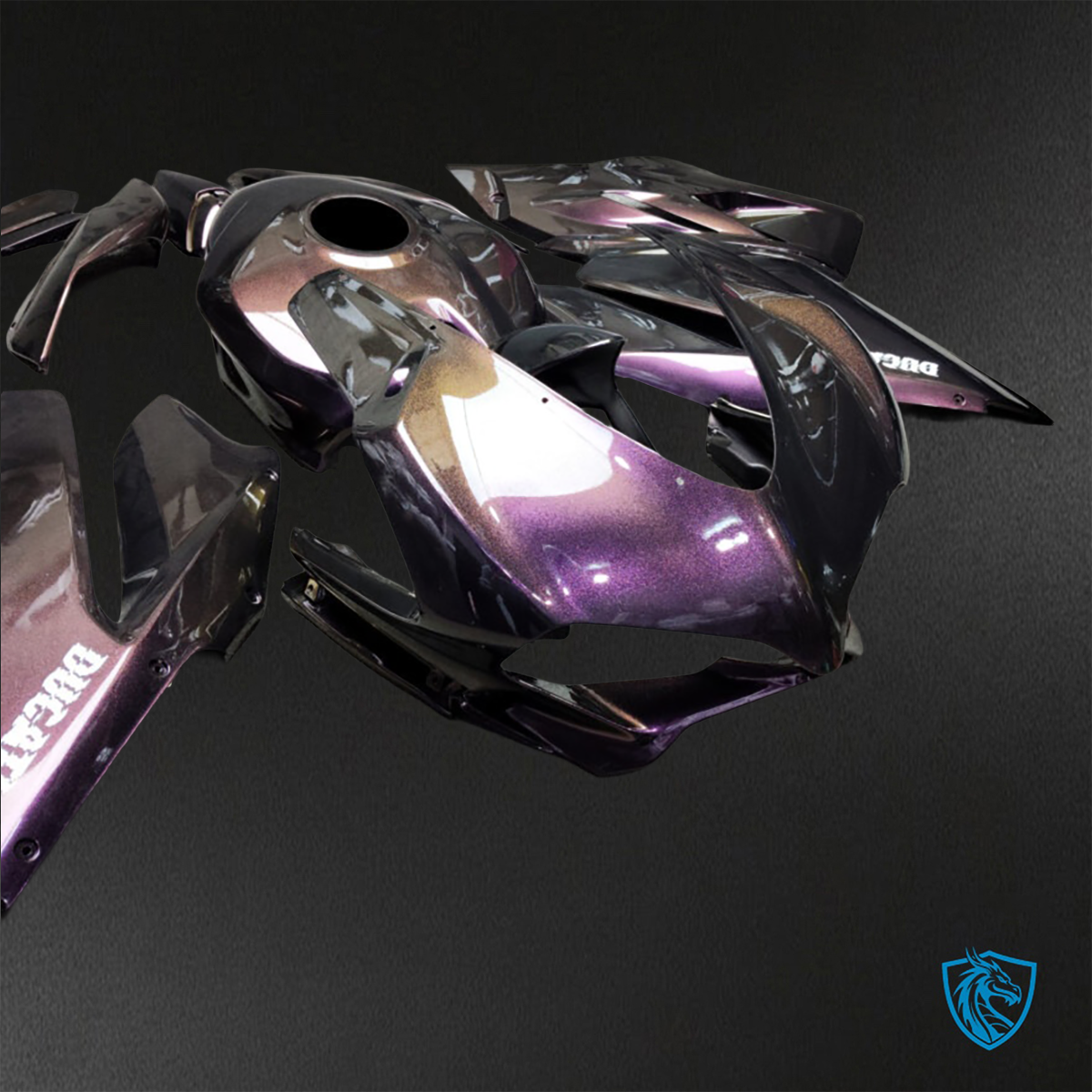 Ducati 959 (2016-2019) Chameleon Purple - Custom ABS Fairing Kit