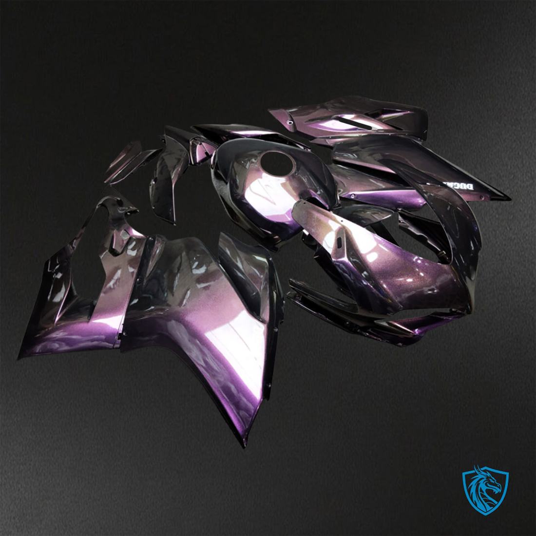 Ducati 959 (2016-2019) Chameleon Purple - Custom ABS Fairing Kit