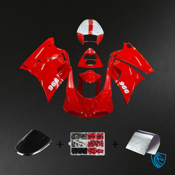Ducati 996 (1996-2002) - Fairing Kit - Red - ABS Bodywork