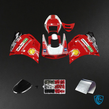 Ducati 996 748 (1996–2002) - Fairing Kit - Red Style 4 - ABS Bodywork