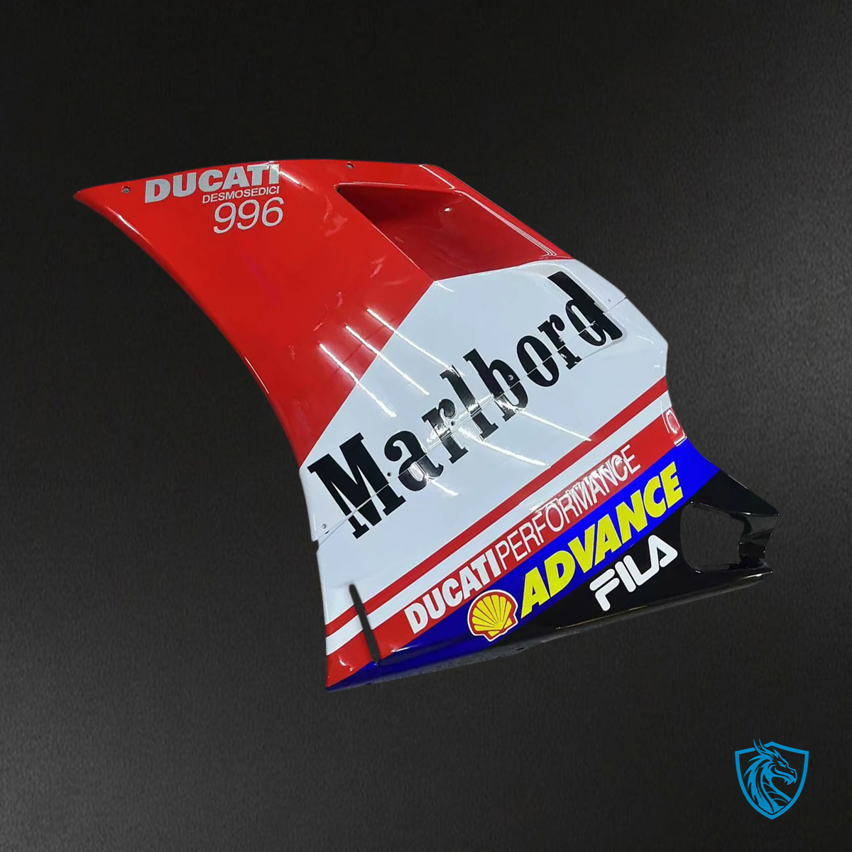 Ducati 996 748 (1996–2002) - Fairing Kit - Red and White Style 4 - ABS Bodywork