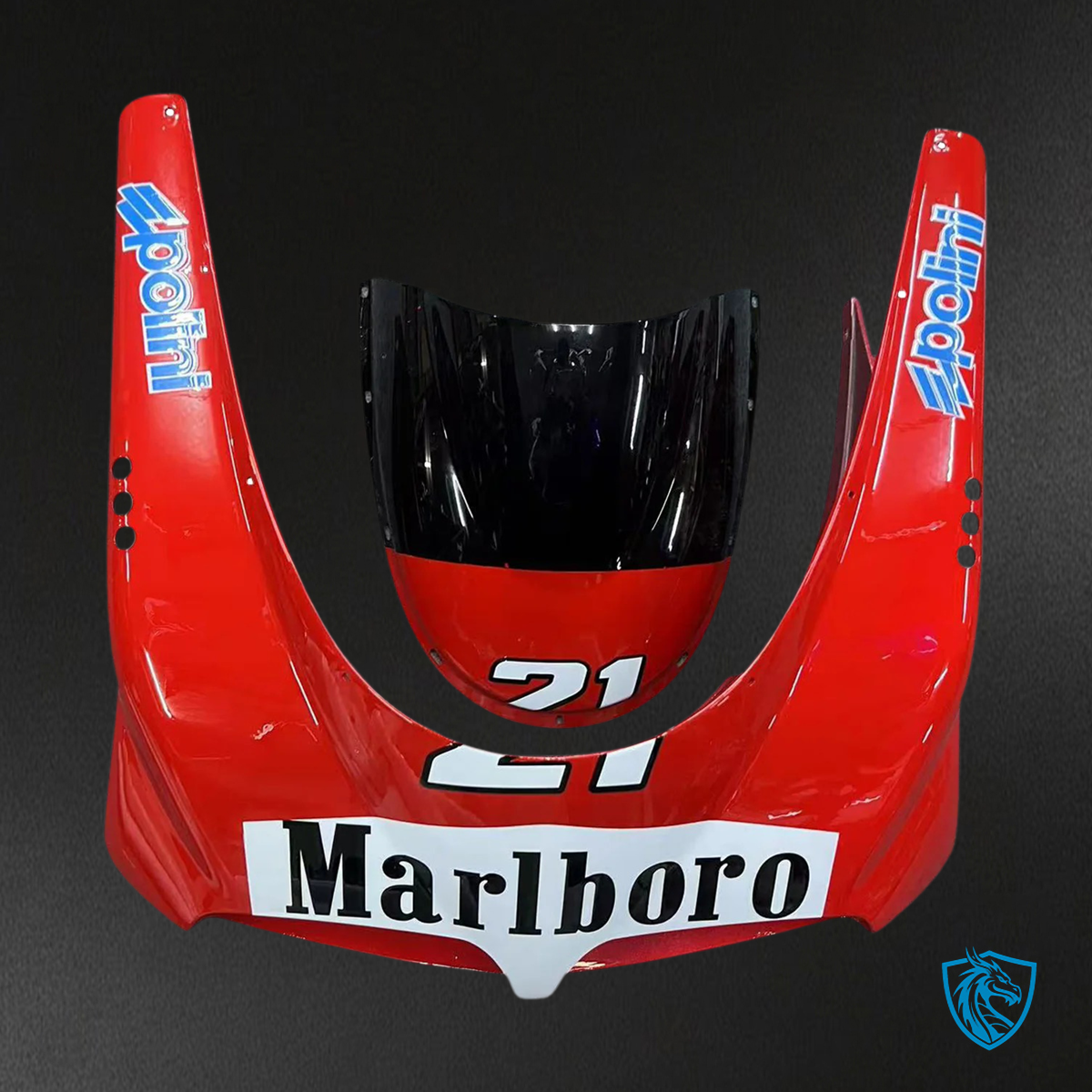 Ducati 996 748 (1996–2002) - Fairing Kit - Red and White Style 4 - ABS Bodywork