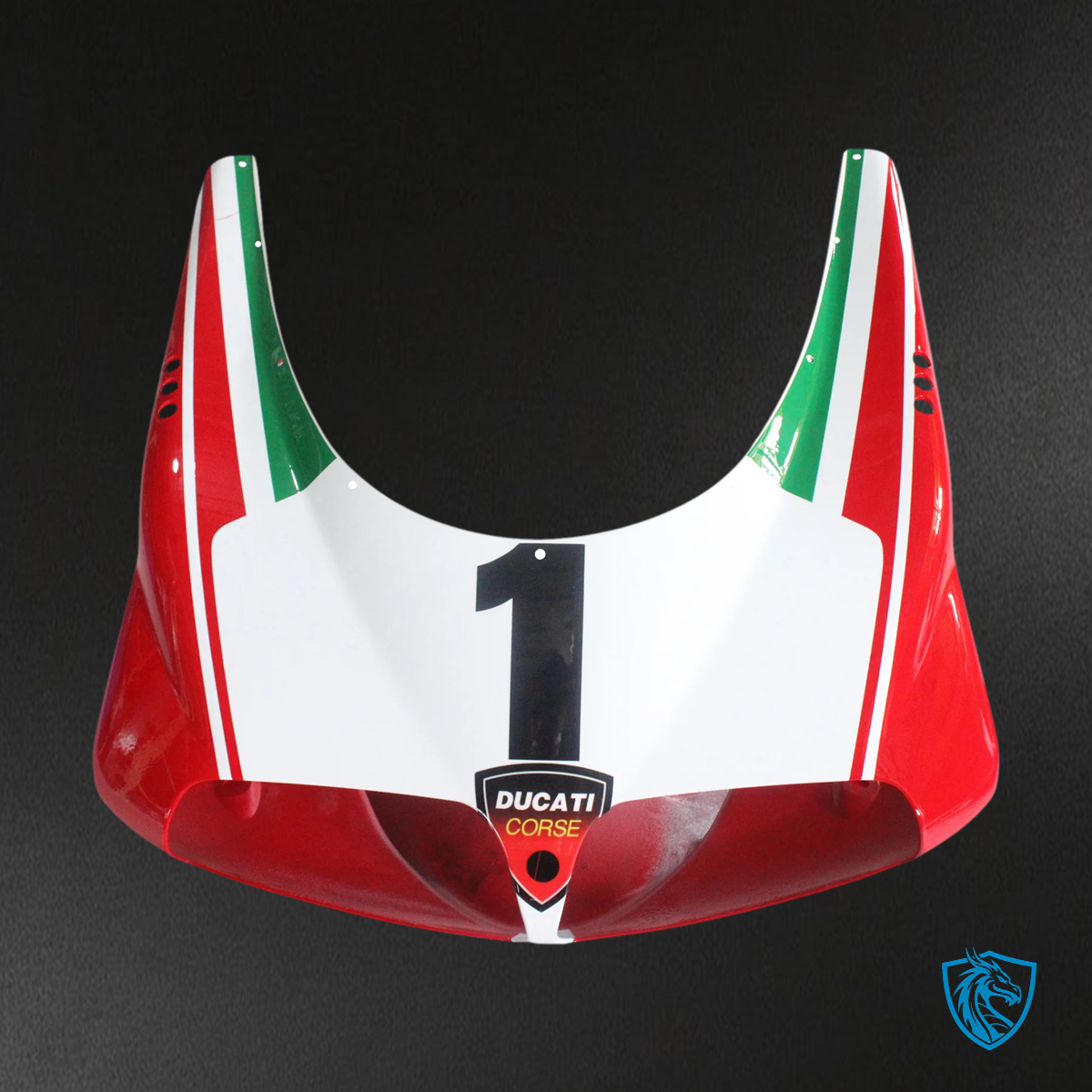 Ducati 996 748 (1996–2002) - Fairing Kit - Red & White Style 4 - ABS Bodywork