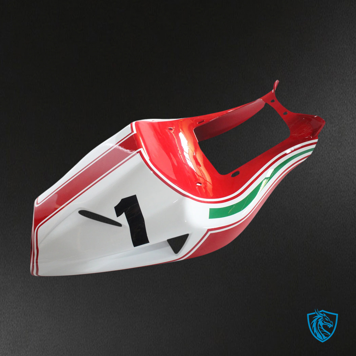 Ducati 996 748 (1996–2002) - Fairing Kit - Red & White Style 4 - ABS Bodywork