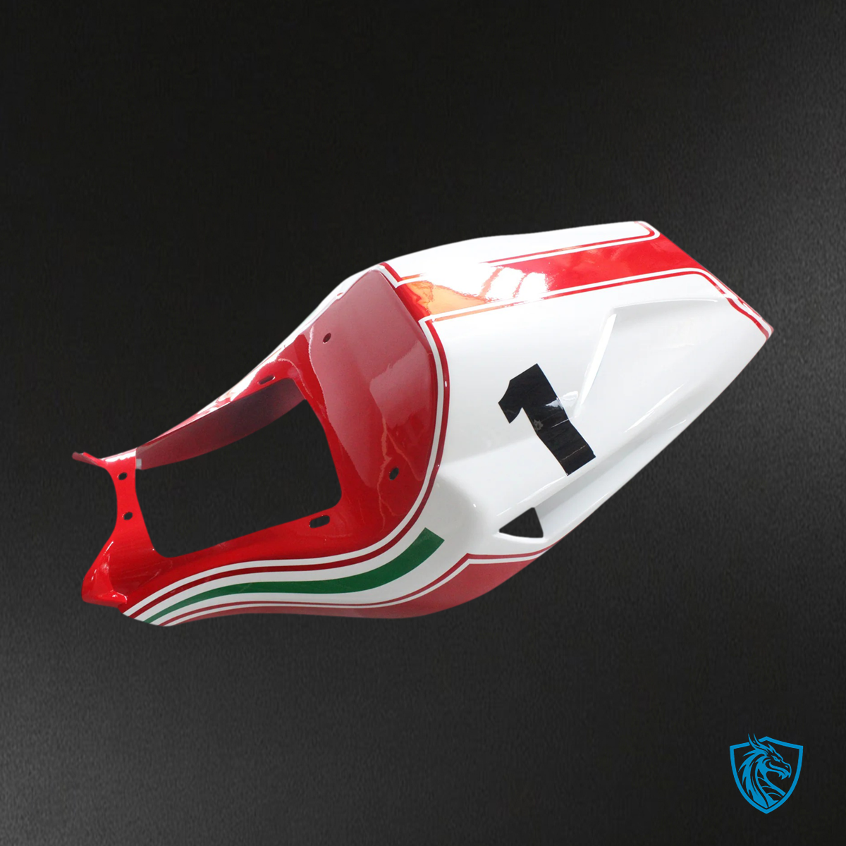Ducati 996 748 (1996–2002) - Fairing Kit - Red & White Style 4 - ABS Bodywork