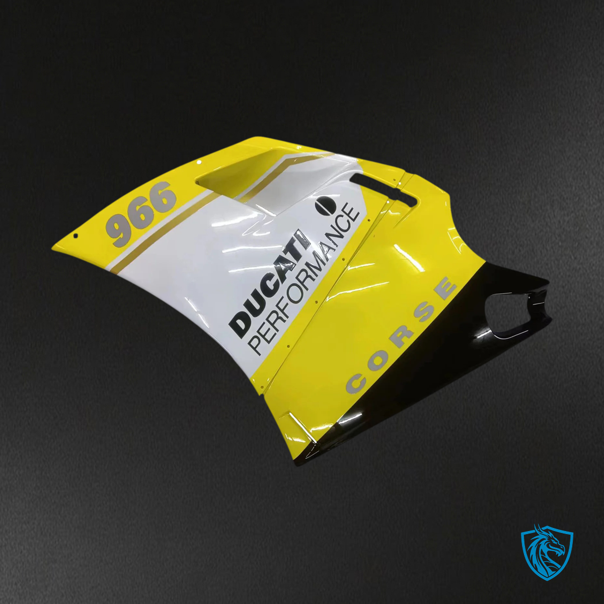 Ducati 996 748 (1996–2002) - Fairing Kit - White & Yellow - ABS Bodywork