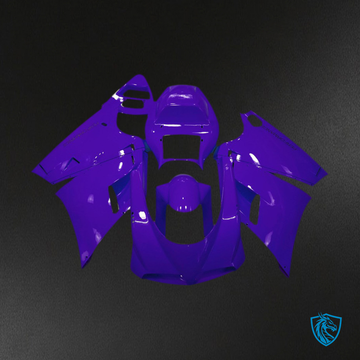 Ducati 996 748 916 998 (1993-2005) Gloss Blue Motorcycle Fairings Kit - Aftermarket ABS Bodywork
