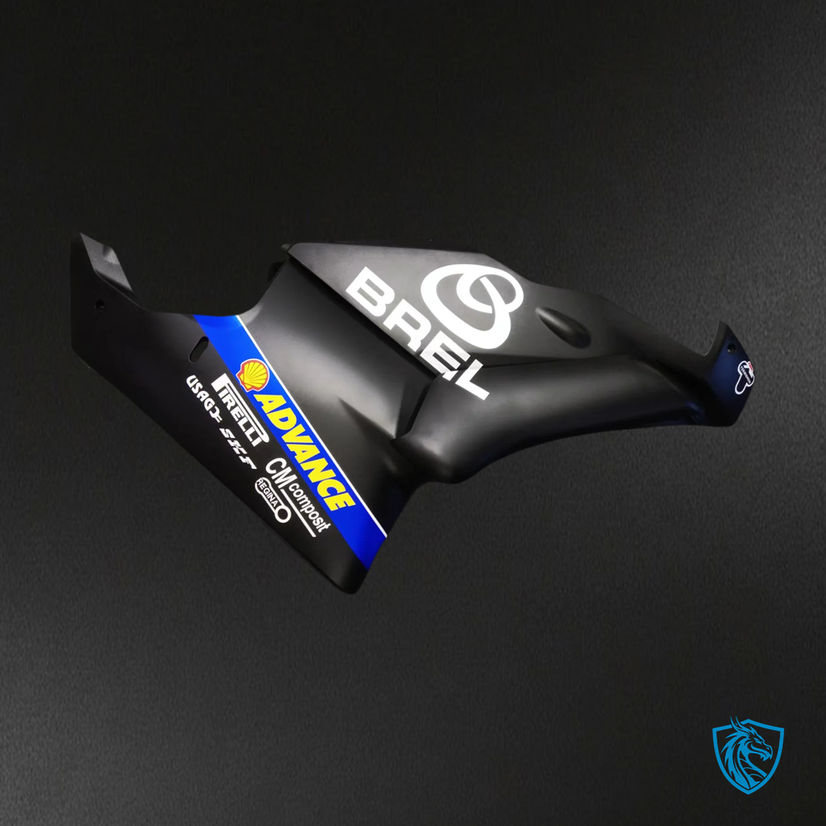 Ducati 999 749 (2003-2004) - Fairing Kit - Matte Black and Blue - ABS Bodywork