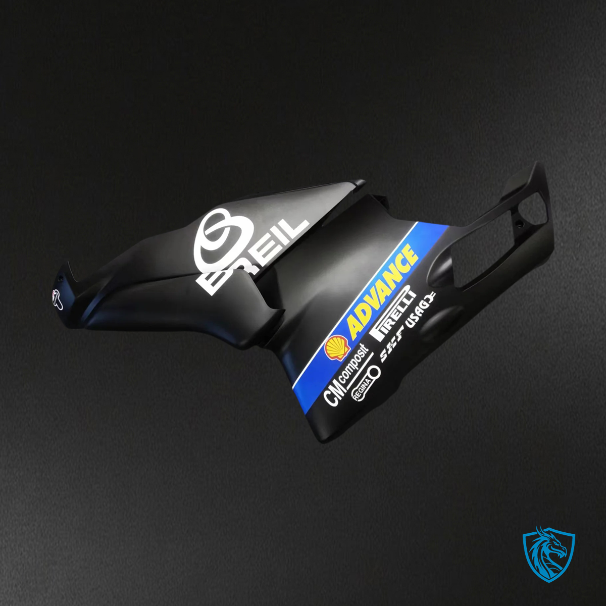 Ducati 999 749 (2003-2004) - Fairing Kit - Matte Black and Blue - ABS Bodywork