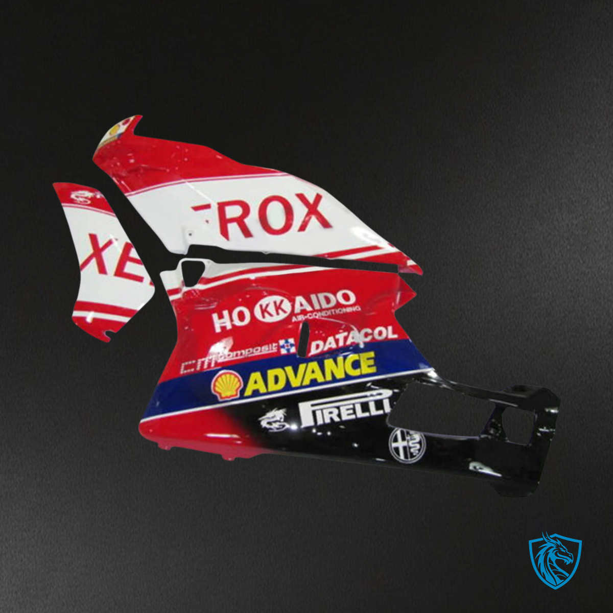 Ducati 999 749 (2003-2004) - Fairing Kit - Red & White Style 11 - ABS Bodywork