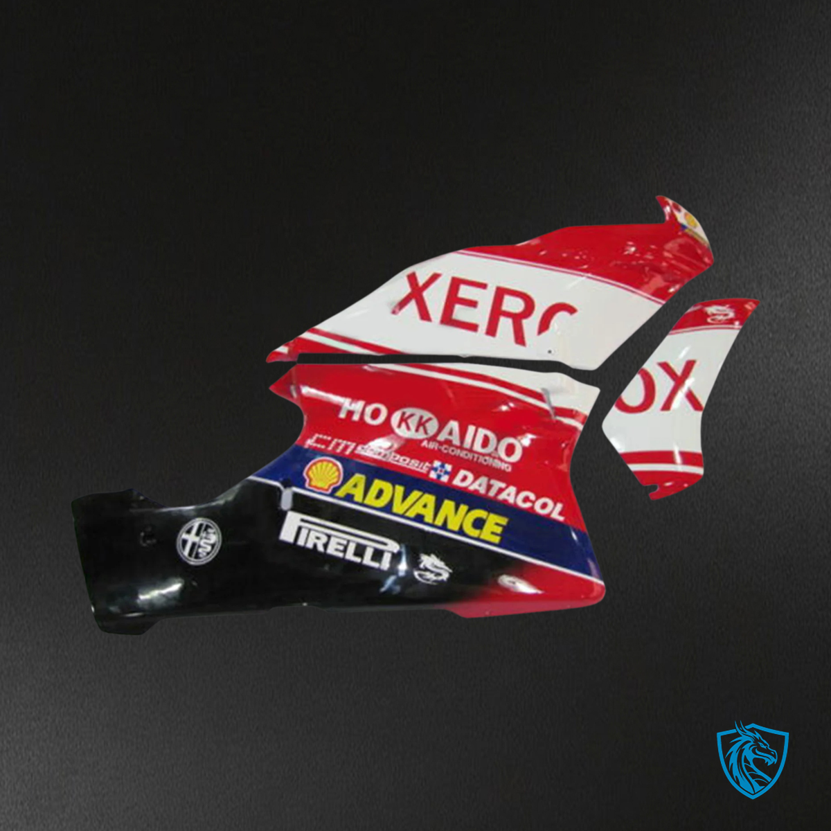 Ducati 999 749 (2003-2004) - Fairing Kit - Red & White Style 11 - ABS Bodywork