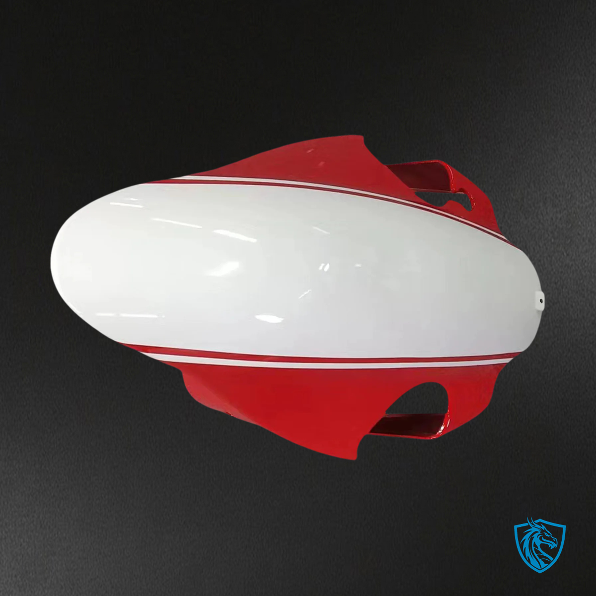 Ducati 999 749 (2003-2004) - Fairing Kit - Red & White with Logo - ABS Bodywork