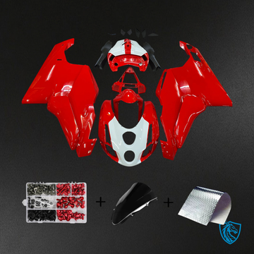 Ducati 999 749 (2003-2004) - Fairing Kit - Red & White Style 15 - ABS Bodywork
