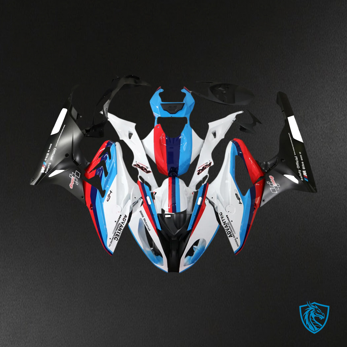 Ducati 999 749 (2003-2004) - Fairing Kit - Red & White Style 3 - ABS Bodywork