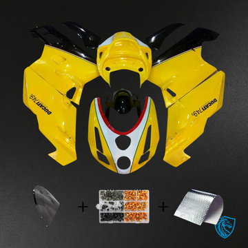 Ducati 999 749 (2003-2004) - Fairing Kit - Yellow Style 4 - ABS Bodywork