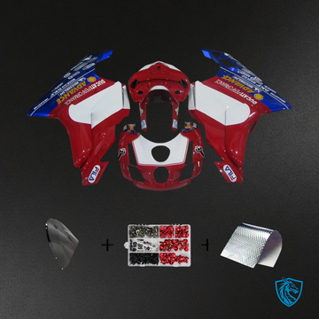 Ducati 999 749 (2003 2004) - Fairing Kit - Red and Blue - ABS Bodywork