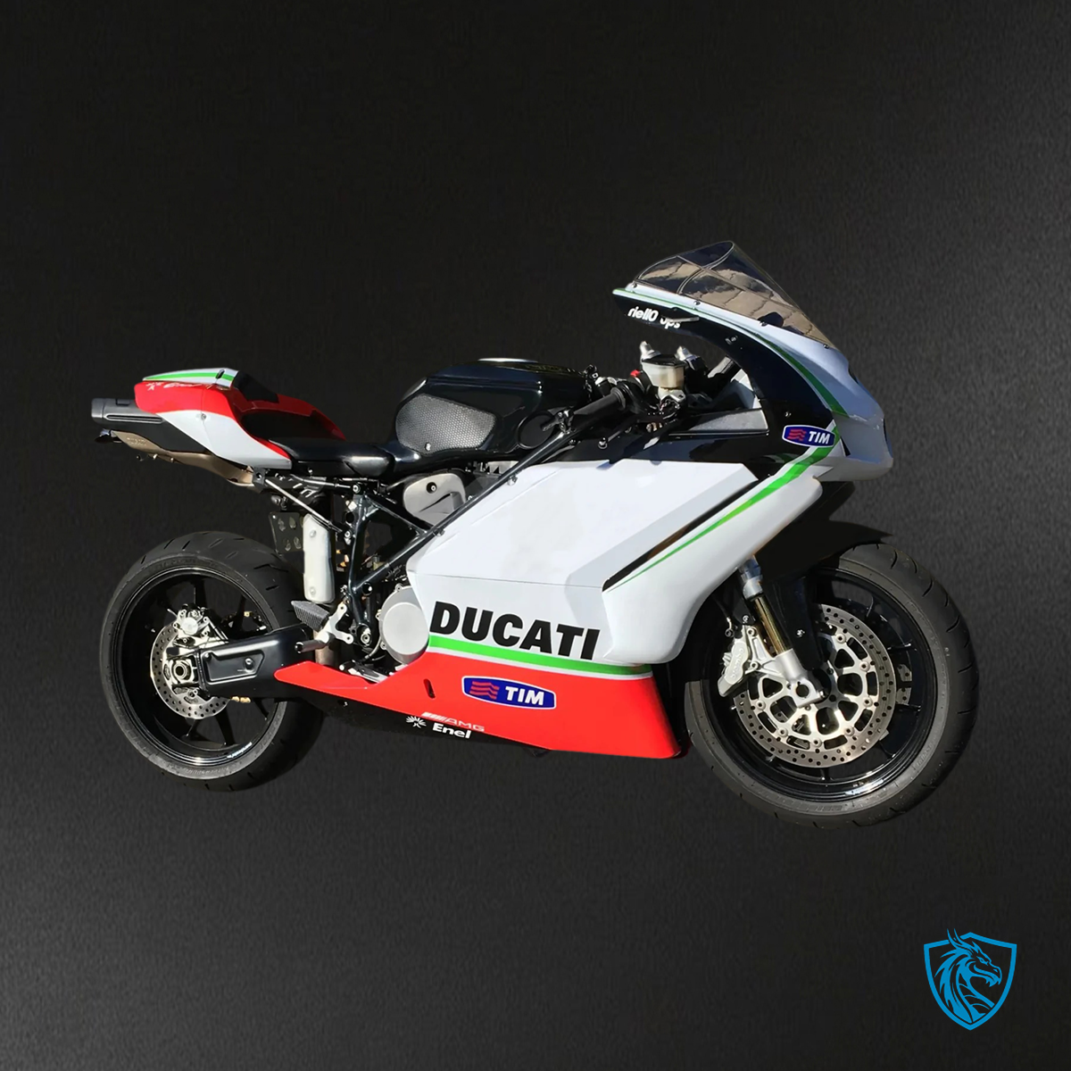 Ducati 999 749 (2005-2006) - Fairing Kit - Red & White Style 2 - ABS Bodywork