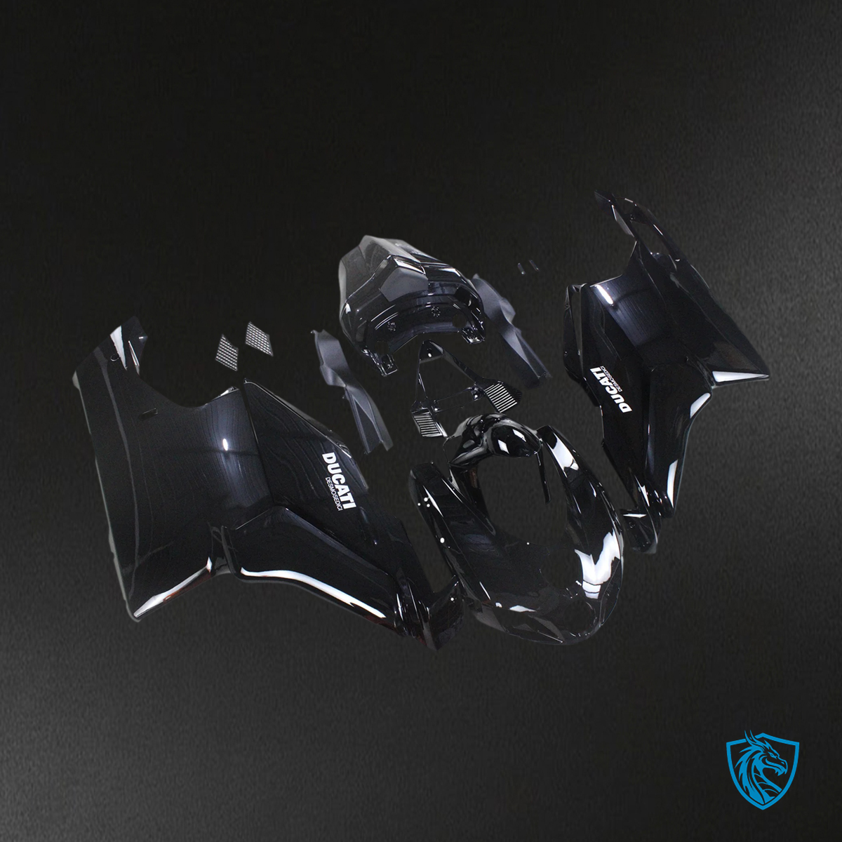 Ducati 999 749 (2005-2006) - Fairing Kit - Black - ABS Bodywork
