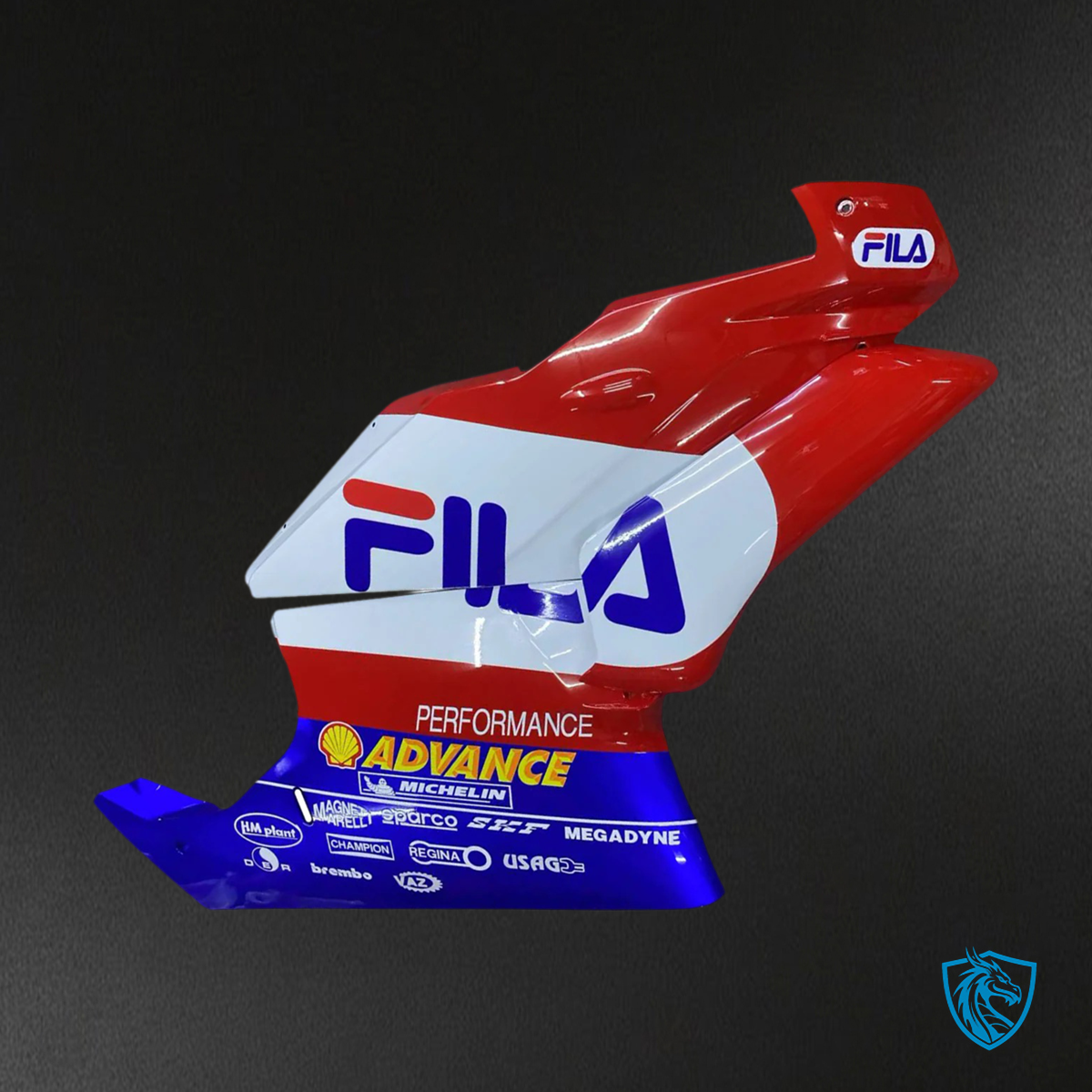 Ducati 999 749 (2005-2006) - Fairing Kit - Red and Blue - ABS Bodywork