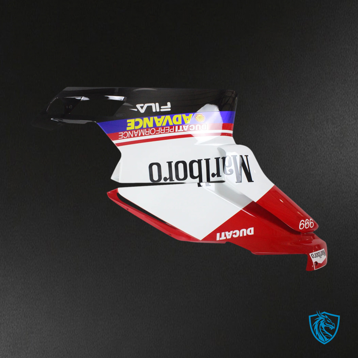 Ducati 999 749 (2005-2006) - Fairing Kit - White & Red - ABS Bodywork
