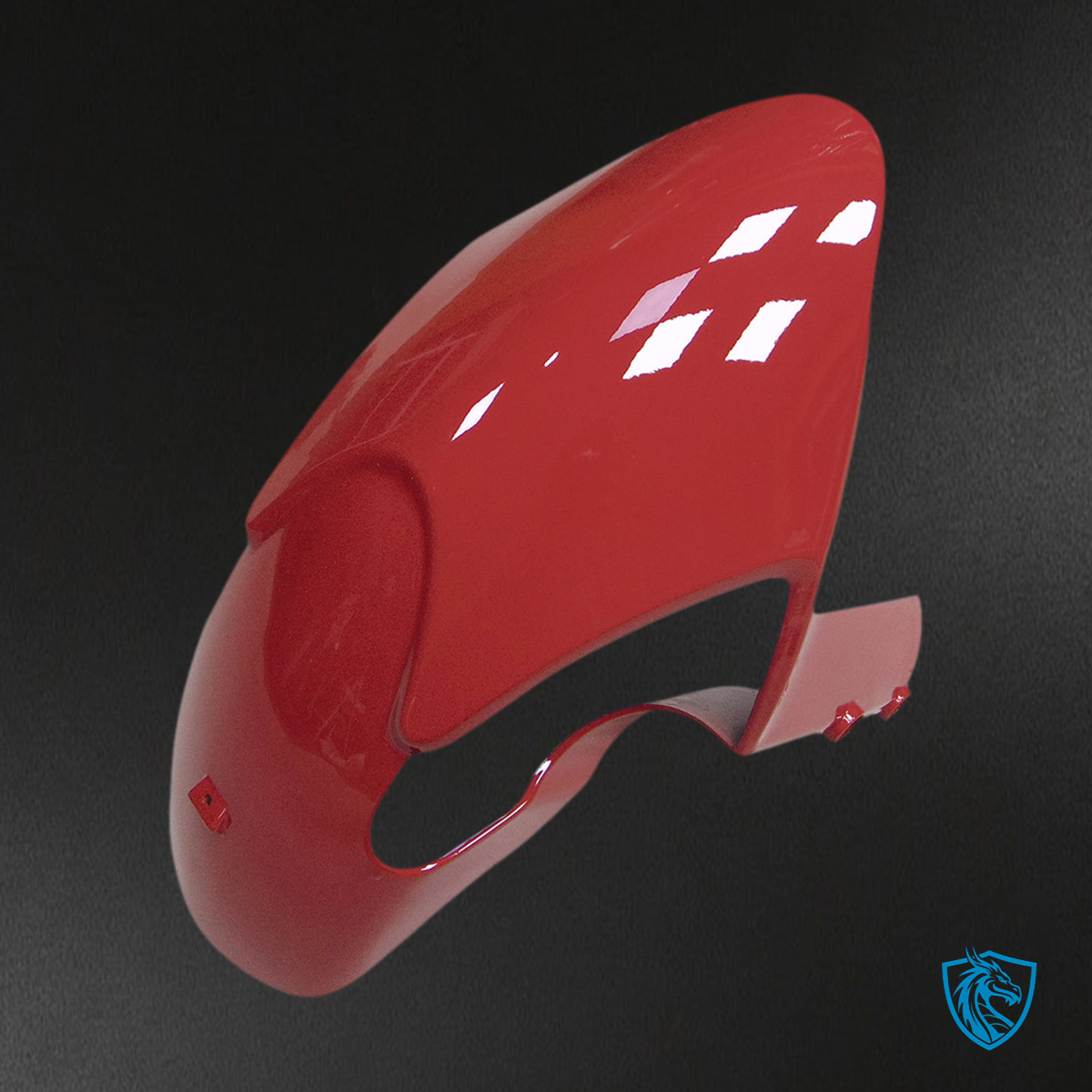 Ducati Monster 696 796 1100 S EVO All Years Fairing Set - Red, White & Black - ABS Bodywork