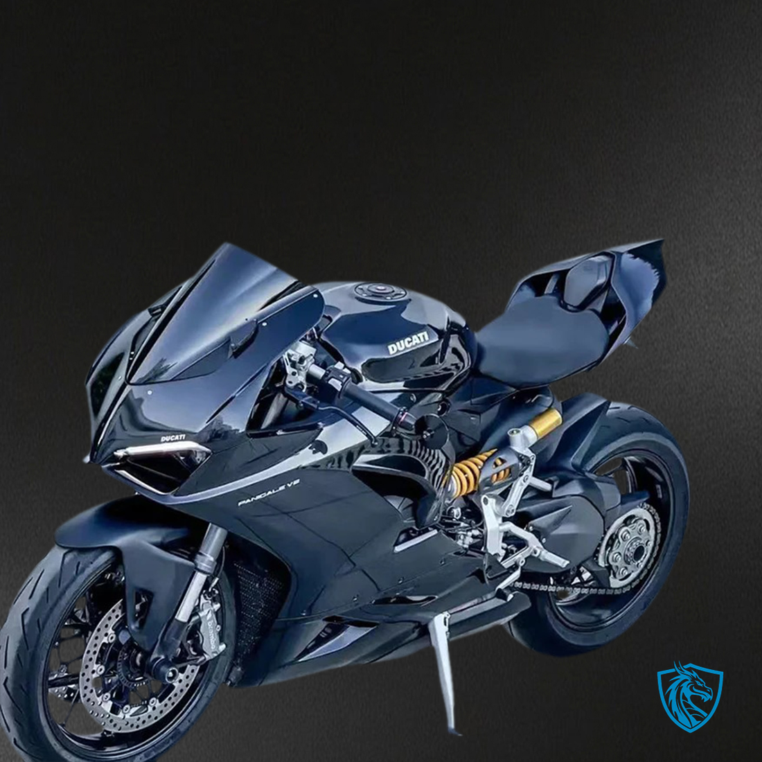 Ducati Panigale V2 (2020-2024) Black - Fairing Kit
