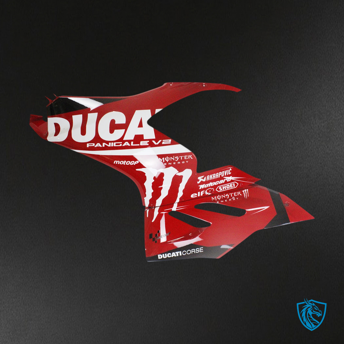 Ducati Panigale V2 (2020-2024) Red with White - Fairing Kit