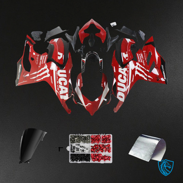 Ducati Panigale V2 (2020-2024) Red with White - Fairing Kit