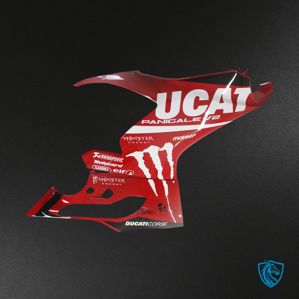Ducati Panigale V2 (2020-2024) Red with White - Fairing Kit
