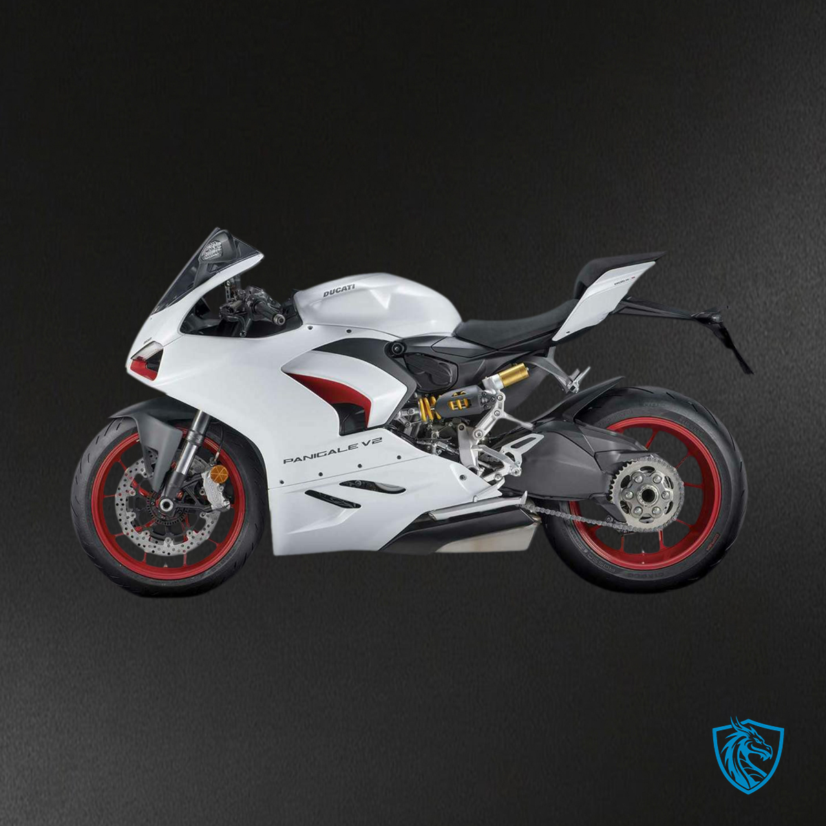 Ducati Panigale V2 (2020-2024) White - Fairing Kit