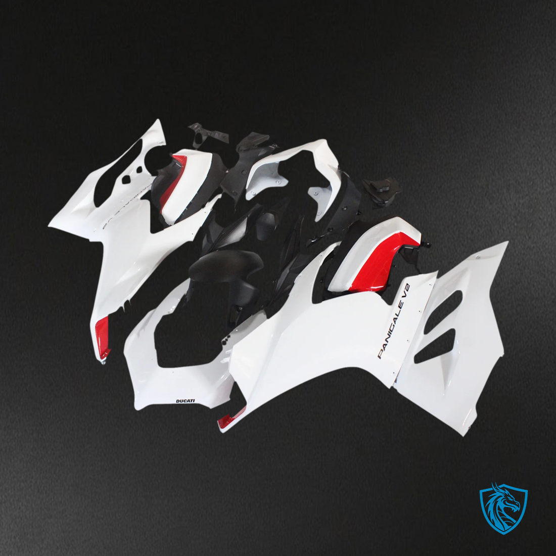 Ducati Panigale V2 (2020-2024) White - Fairing Kit
