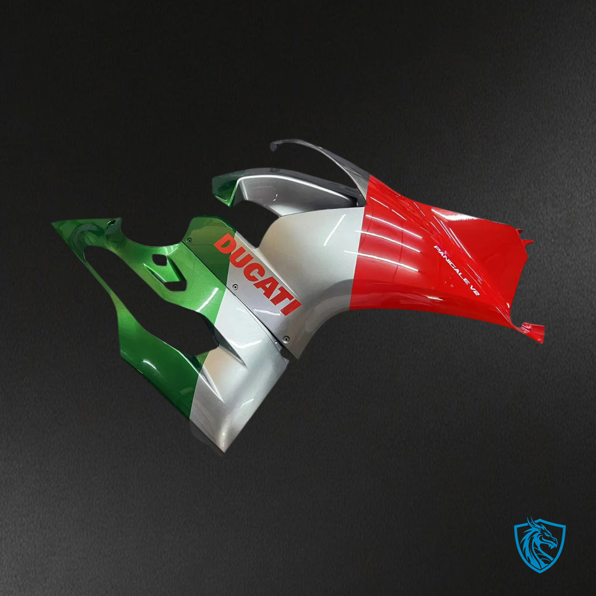 Ducati Panigale V2 (2020–2024) Red, White & Green - Fairing Kit