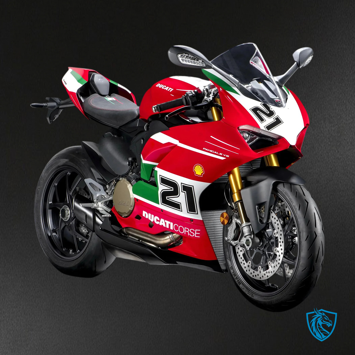 Ducati Panigale V2 (2020-2024) Red & White - Fairing Kit