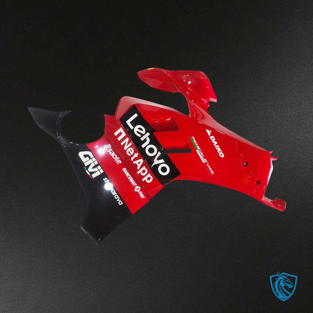 Ducati Panigale V4-V4S V4SP-V4R (2019-2022)  Fairing Kit - Red and Black - ABS Bodywork
