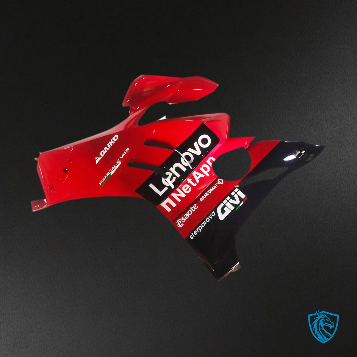 Ducati Panigale V4-V4S V4SP-V4R (2019-2022)  Fairing Kit - Red and Black - ABS Bodywork