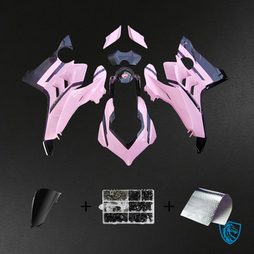 Ducati Panigale V4 V4S 2020-2021 Pink ABS Fairing Kit - Front View
