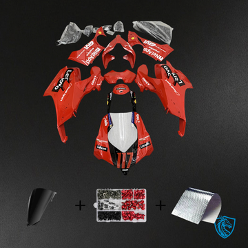 Ducati Panigale V4 V4S 2020-2021 Red Style 2 ABS Fairing Kit - Main View