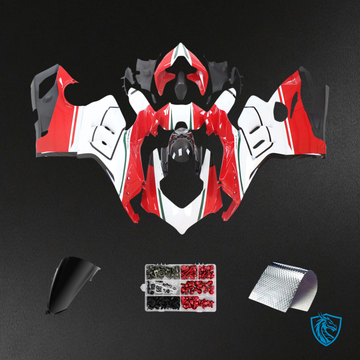 Ducati Panigale V4 V4S (2020-2021) White & Red - Fairing Kit
