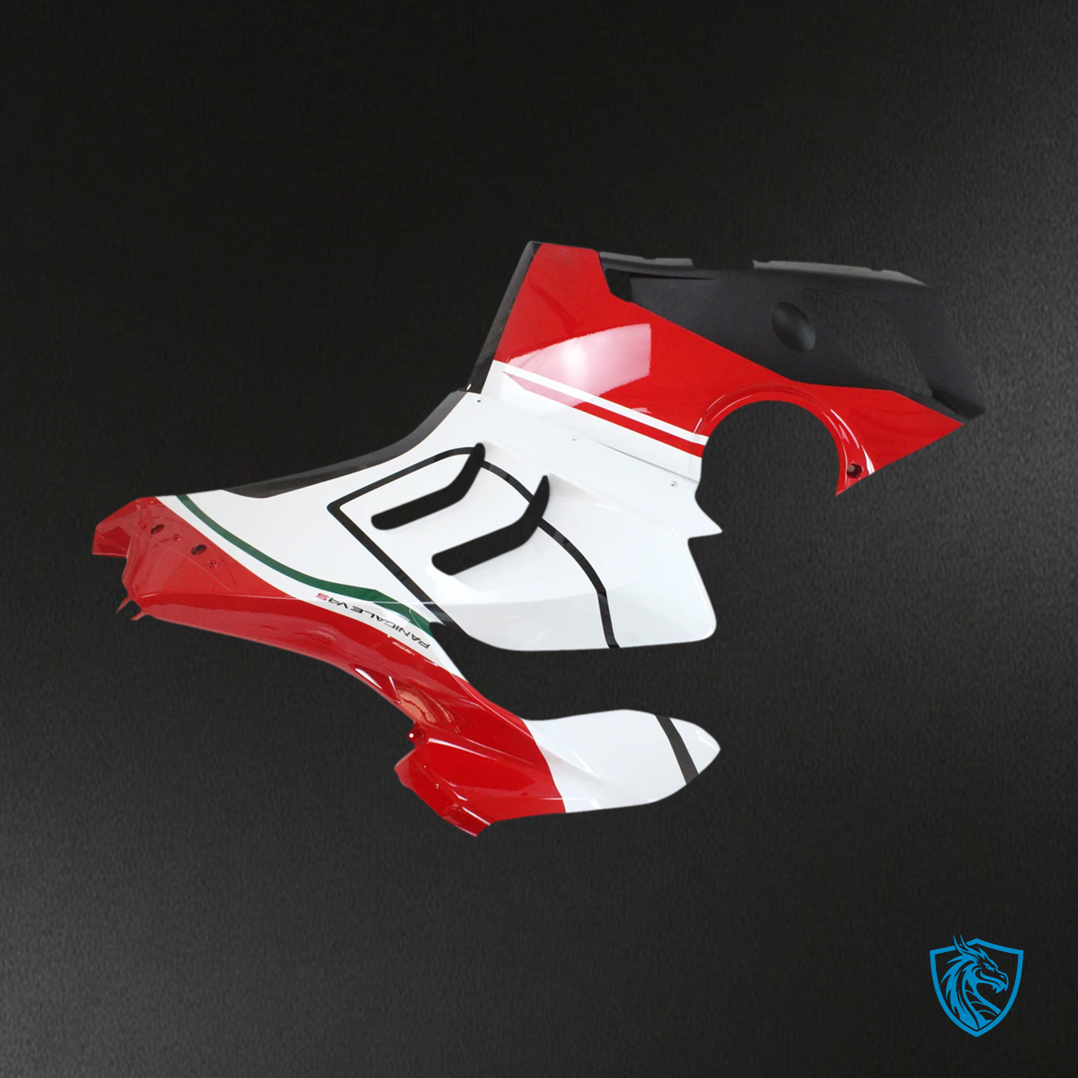 Ducati Panigale V4 V4S (2020-2021) White & Red - Fairing Kit
