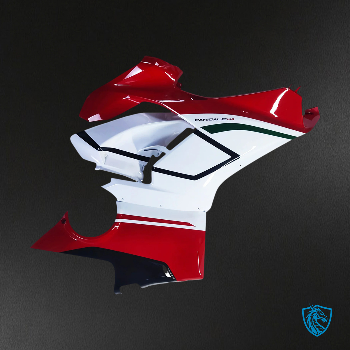Ducati Panigale V4 V4S 2018-2019 Style 10 ABS Fairing Kit - Tail Section