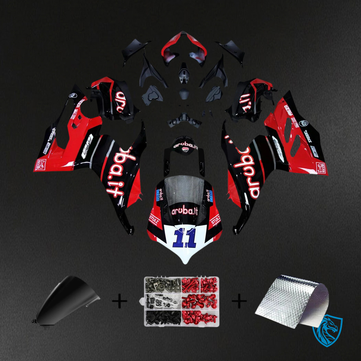 Ducati Panigale V4/V4S (2018-2019) Style 2 - Fairing Kit