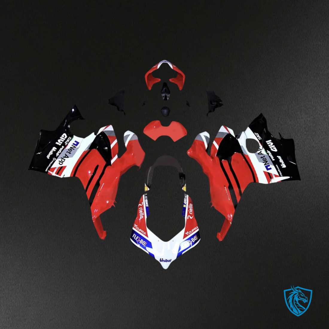 Ducati Panigale V4 V4S (2018-2019) Style 3 - Fairing Kit