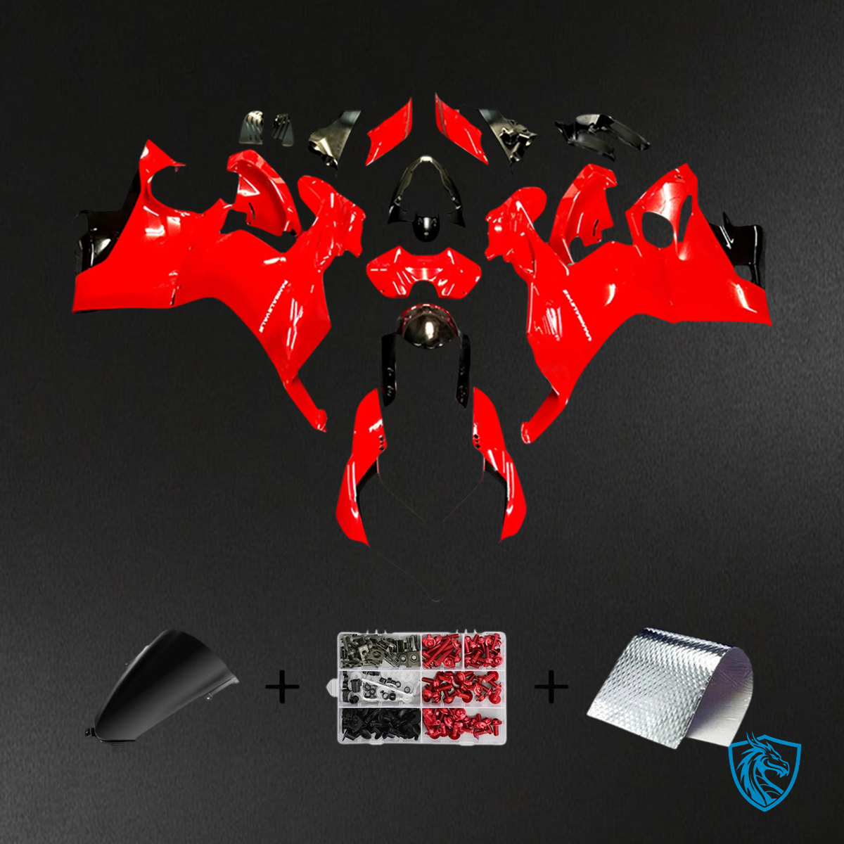 Ducati Panigale V4 V4S (2018-2019) Style 4 - Fairing Kit