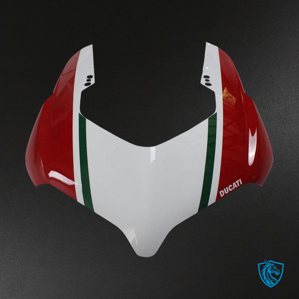 Ducati Panigale V4 V4S 2018-2019 Style 12 ABS fairing kit, front view